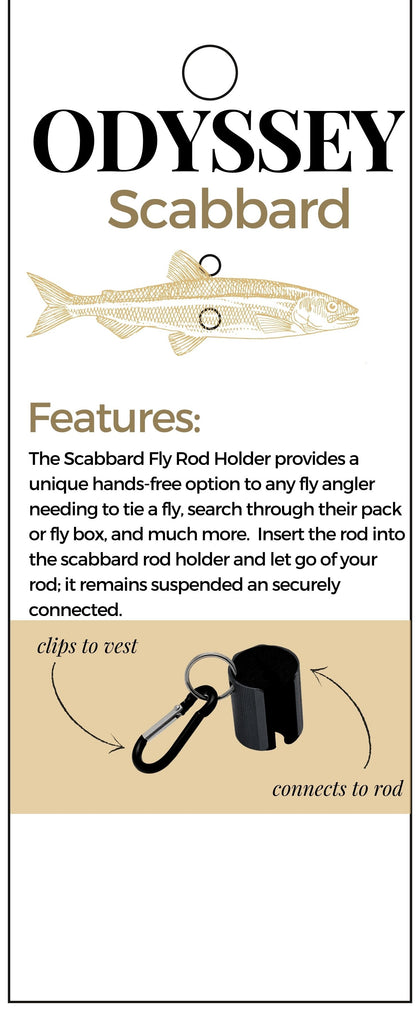 Scabbard Fly Rod Holder